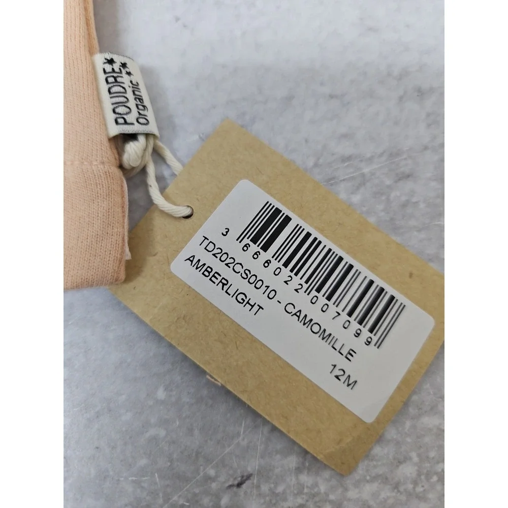 Poudre Organic  Amberlight Camomille  Sz 12 Months NWT